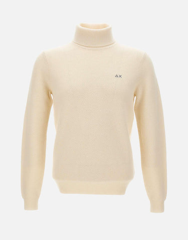 Maglia in lana e cotone K45127 31 SUN68 