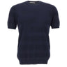 Maglia in cotone con lavorazione a righe 302421 038 KANGRA 
