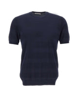 Maglia in cotone con lavorazione a righe 302421 038 KANGRA 