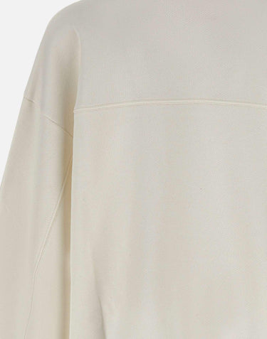 Felpa girocollo "Latte" DFM54032TJ111PX WHITE PDF 