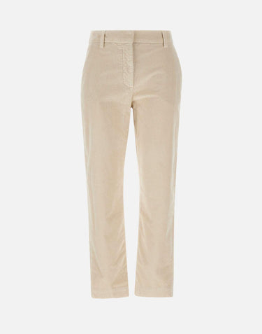 Pantaloni in velluto L80PANK30 TET0J02102 ELEVENTY 