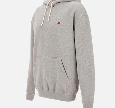 "Made in USA Core Hoodie" MT43546AG GREY NEW BALANCE 