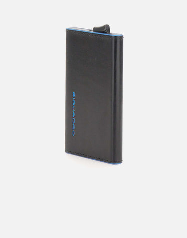 Portacarte di credito con sliding system PP6514B2BLR N PIQUADRO 