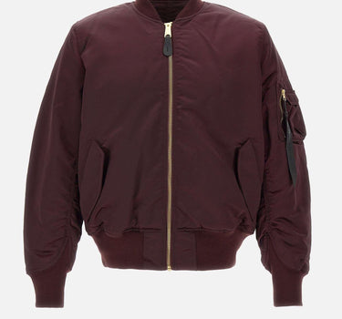 "MA-1 Base Flight Bomber Jacket" 756111 608 ALPHA INDUSTRIES ULTRAVIOLET 