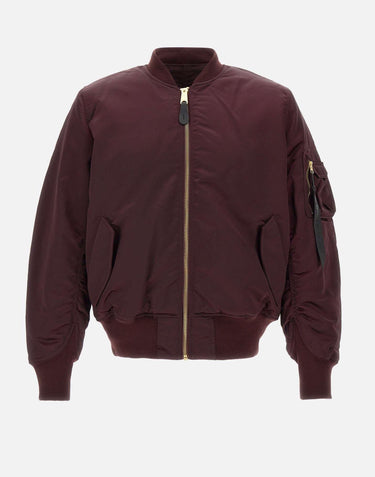 "MA-1 Base Flight Bomber Jacket" 756111 608 ALPHA INDUSTRIES ULTRAVIOLET 