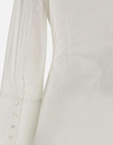 Abito camicia con arricciatura 115162 400 ROTATE BIRGER CHRISTENSEN 