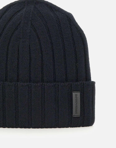 Cappello "Beanie" in lana e cashmere EM003748 AF19897UC001 EMPORIO ARMANI 