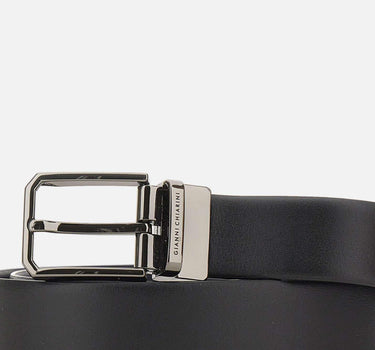 Cintura in pelle reversibile CN9903306 VTTNERONAVY GIANNI CHIARINI 