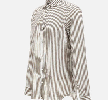 Camicia  in  lino LFU02P0147066U 0006 BARBA 