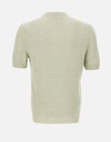 Maglia in misto lino e cotone 57169 18668410 GRAN SASSO 