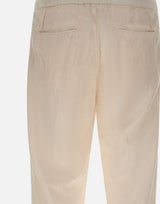 Pantaloni in misto lino con coulisse 26PG1649 04 PERFECTION 