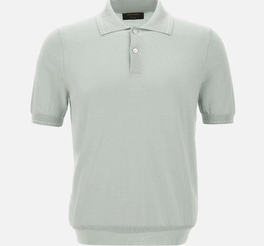 Polo in misto seta 43142 16224401 GRAN SASSO 