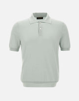 Polo in misto seta 43142 16224401 GRAN SASSO 