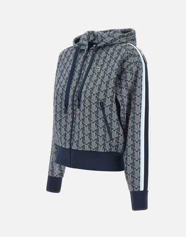 Felpa in maglia jacquard SF7606 525 LACOSTE 