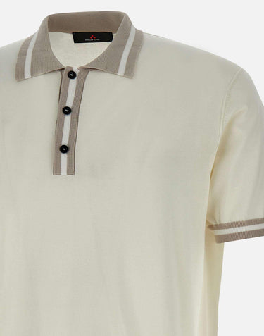 Polo  "Rolle Rig" in tricot di cotone PEU5453 99012133730DP PEUTEREY 