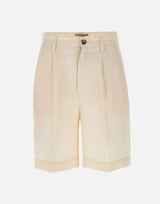 Shorts in misto lyocell e lino CFWWSH2005 FRUT30438743 WOOLRICH 
