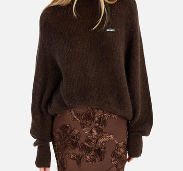 "Light Knit Logo Sweater" 114639 2910 ROTATE BIRGER CHRISTENSEN 