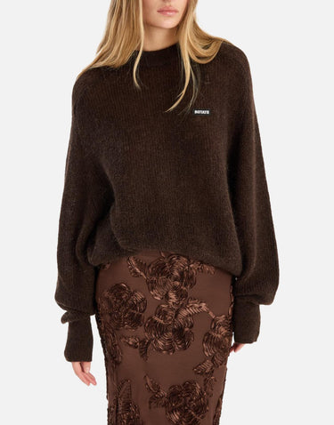 "Light Knit Logo Sweater" 114639 2910 ROTATE BIRGER CHRISTENSEN 