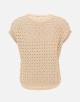 Maglia girocollo smanicata 171620 052 KANGRA 