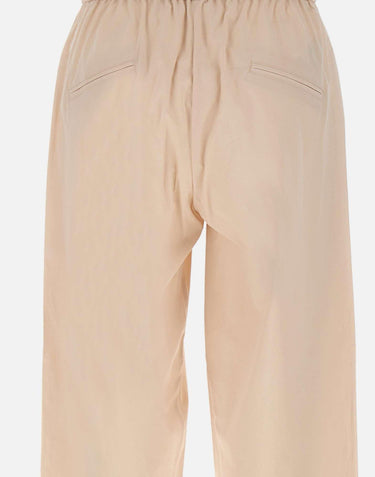 Pantaloni affusolati in cotone P000Z000179N 002 ELENA MIRO' 