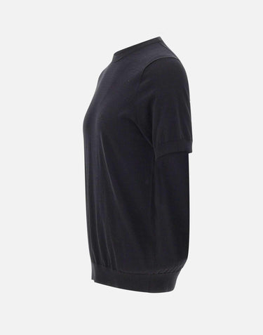 Maglia in cotone a maniche corte DK17036 NERO DIKTAT 