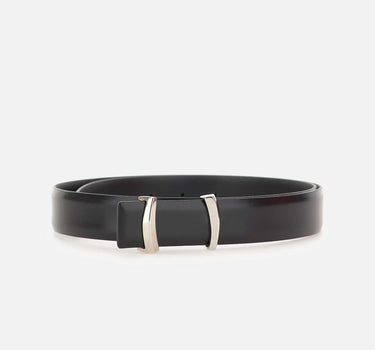 Cintura in pelle liscia U08374CAF NERO ORCIANI 