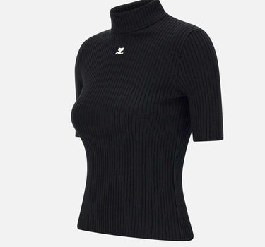 Maglia "Reedition" PERMPU026FI0001 BLACK COURREGES 