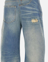 Jeans gamba larga twist S52LA0243 M30016961 MM6 MAISON MARGIELA 