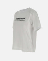 " Aggrandizing Slogan tee" 1225JTS006578A WHITE VICTORIA BECKHAM 