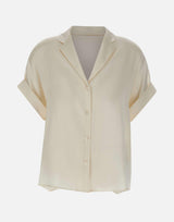 Camicia in seta a maniche corte M80CAMM30 TSE0I00100 ELEVENTY 