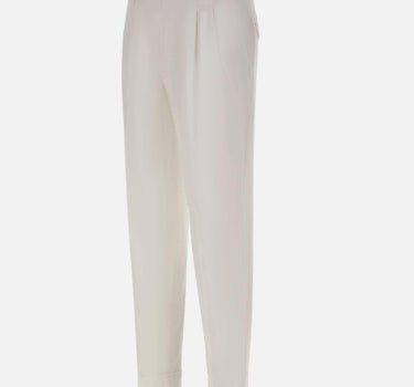 Pantaloni in misto cotone e lino COZTCLZB0CL1 SD61Y010 PT TORINO 