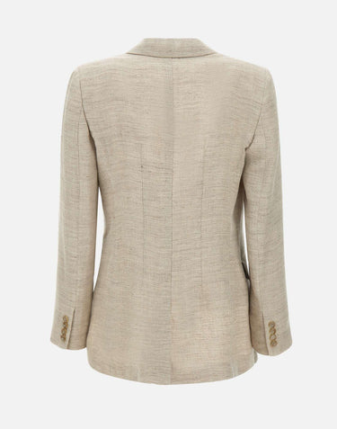 Blazer "Alfa" in lino 2513041042200 002 MARELLA 