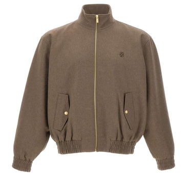 Giacca sportiva in flanella con ricamo LJT234 WV016LBR DROLE DE MONSIEUR 