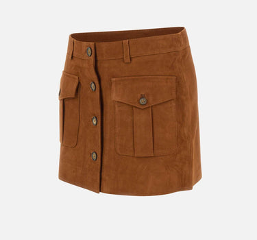"Suede mini skirt" 21795 515 THE GARMENT 