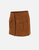 "Suede mini skirt" 21795 515 THE GARMENT 