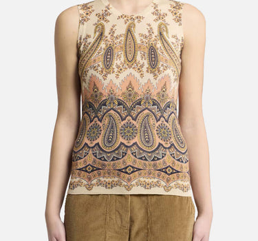 Top in seta e cashmere WRKE0238 AKA03X0822 ETRO 
