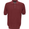 Polo in maglia a nido d'ape 57113 18028280 GRAN SASSO 