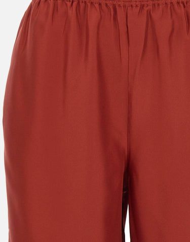 Shorts " Zinia" in seta ZINIA TOMATO LOULOU DE SAISON 
