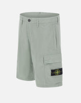 Bermuda in tela di cotone stretch "Paracadute" L100020S0003 V0055 STONE ISLAND 