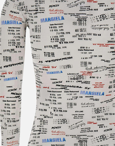 Body con stampa logo S52NA0078 M20183001S MM6 MAISON MARGIELA 