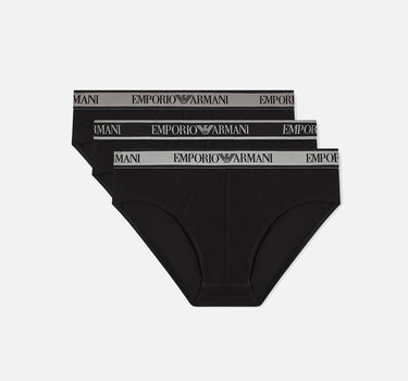 Set tre pack slip in cotone stretch EM000258 AF20669MC061 EMPORIO ARMANI 