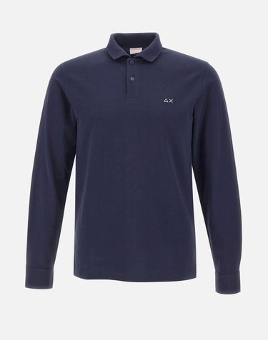 Polo in piquet di cotone A45108 07 SUN68 