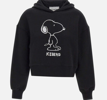 Felpa in cotone E1216332 9000 ICEBERG 