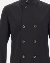 Giacca doppiopetto in twill S10MUC972 18599 MONTECORE 