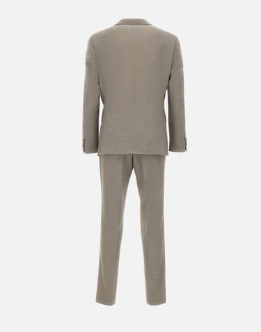 Abito due pezzi slim fit con micromotivo 50557252 252 BOSS 