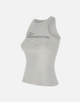 Top con punti luce in cotone stretch 4T070A N0103 BLUMARINE 
