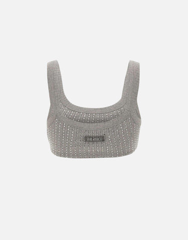 Top in cotone 251WCL00006 JJJ051TR183 THE ATTICO 