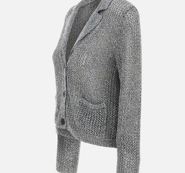 Cardigan con micro paillettes 373557 845 KANGRA 