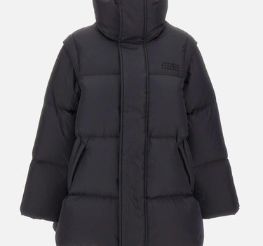 Piumino in nylon con maniche staccabili S52AM0370 M36018900 MM6 MAISON MARGIELA 