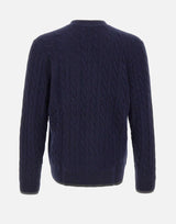 Cardigan a trecce in lana e cashmere 710949808 001 POLO RALPH LAUREN 